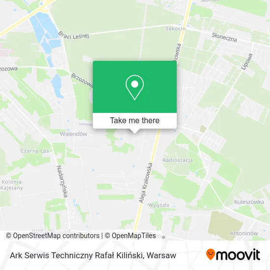 Ark Serwis Techniczny Rafał Kiliński map