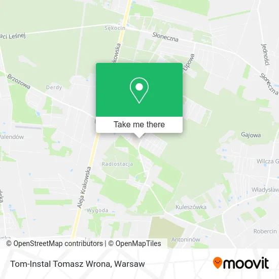 Tom-Instal Tomasz Wrona map