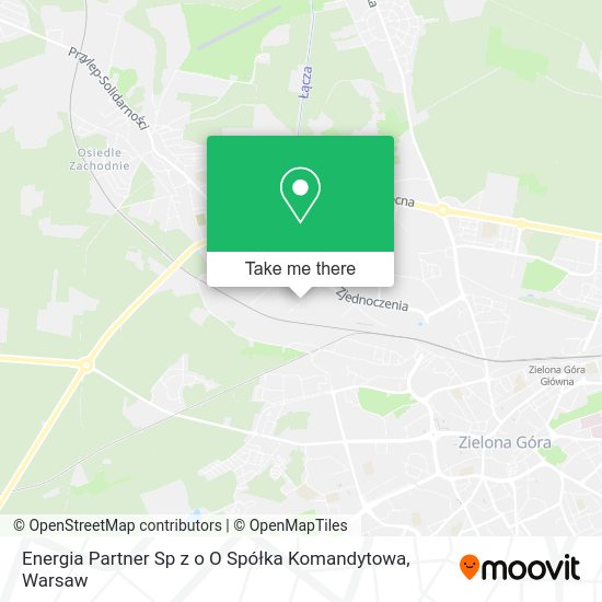 Energia Partner Sp z o O Spółka Komandytowa map