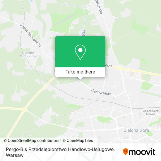 Pergo-Bis Przedsiębiorstwo Handlowo-Usługowe map