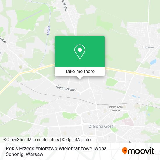 Rokis Przedsiębiorstwo Wielobranżowe Iwona Schönig map