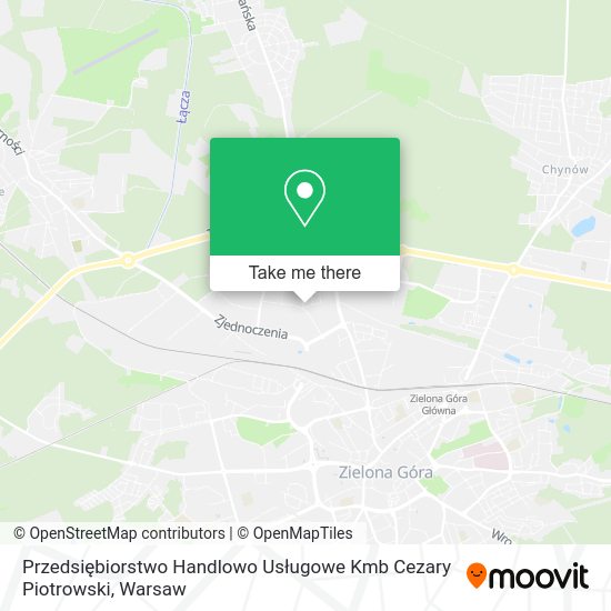 Przedsiębiorstwo Handlowo Usługowe Kmb Cezary Piotrowski map