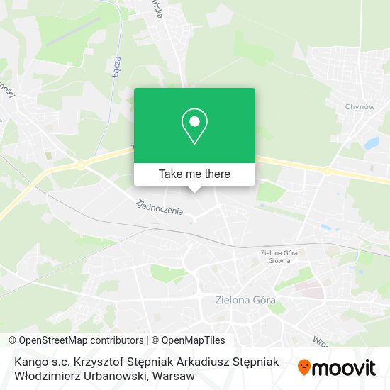 Kango s.c. Krzysztof Stępniak Arkadiusz Stępniak Włodzimierz Urbanowski map