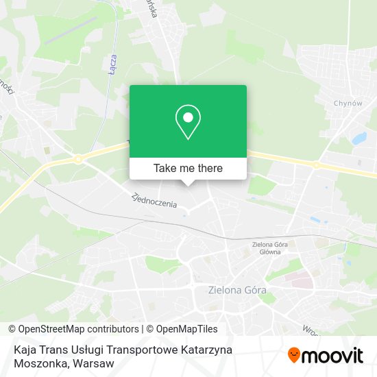 Карта Kaja Trans Usługi Transportowe Katarzyna Moszonka