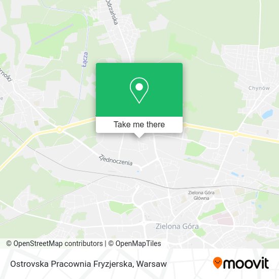 Ostrovska Pracownia Fryzjerska map