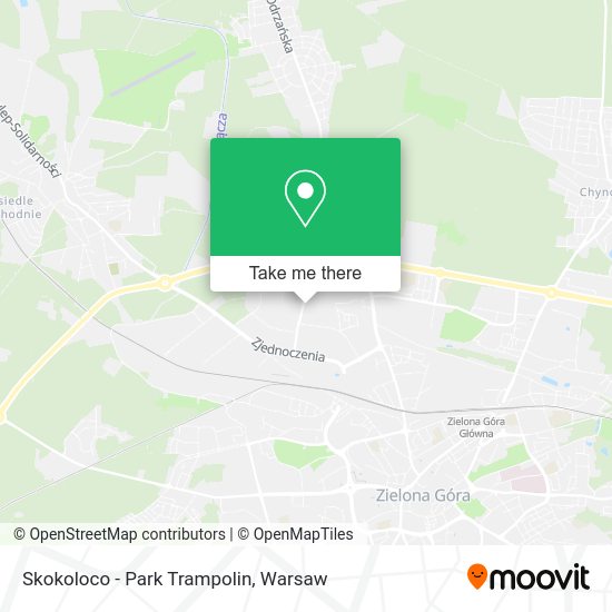 Skokoloco - Park Trampolin map