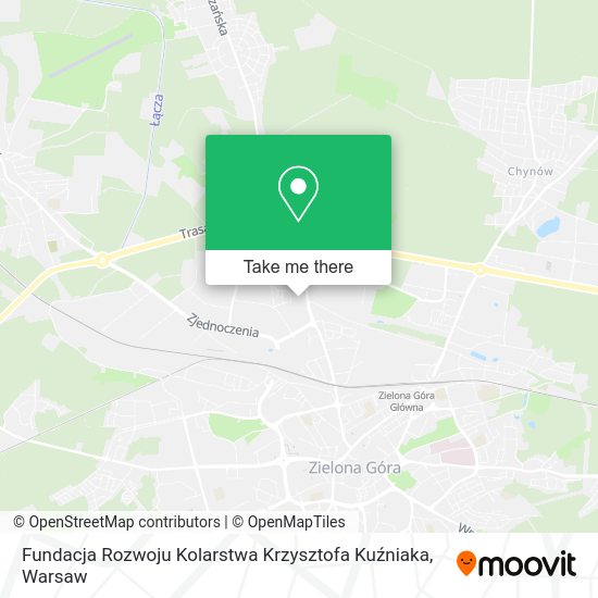 Карта Fundacja Rozwoju Kolarstwa Krzysztofa Kuźniaka