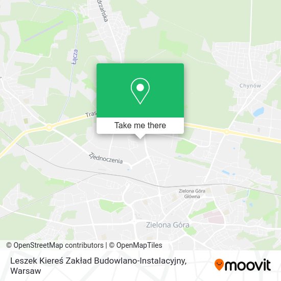 Leszek Kiereś Zakład Budowlano-Instalacyjny map