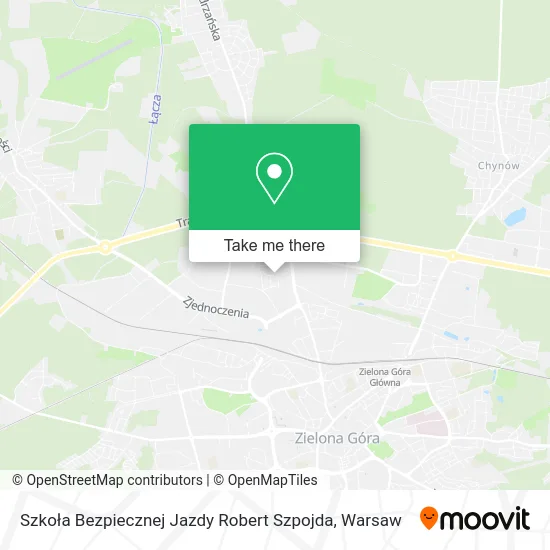 Карта Szkoła Bezpiecznej Jazdy Robert Szpojda
