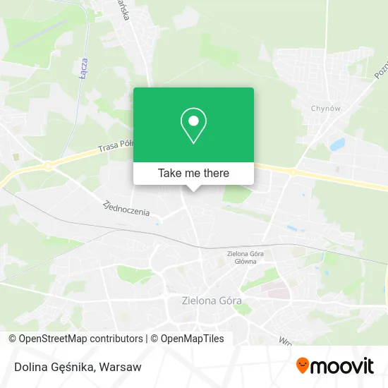 Dolina Gęśnika map