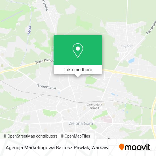 Карта Agencja Marketingowa Bartosz Pawlak