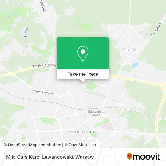 Mila Cars Karol Lewandowski map