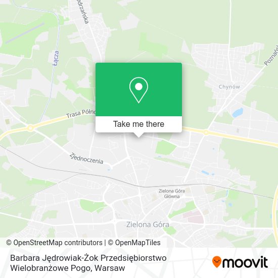 Barbara Jędrowiak-Żok Przedsiębiorstwo Wielobranżowe Pogo map