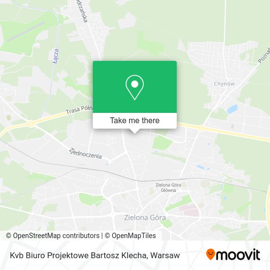 Kvb Biuro Projektowe Bartosz Klecha map