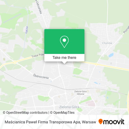 Maścianica Paweł Firma Transporowa Apa map