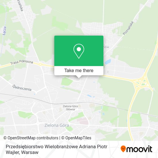 Przedsiębiorstwo Wielobranżowe Adriana Piotr Wajler map