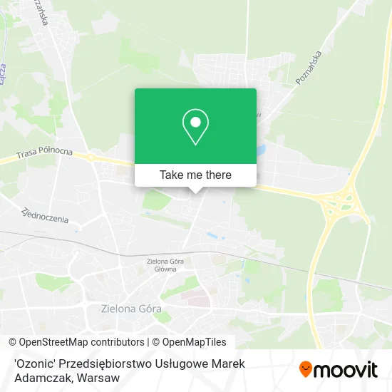 'Ozonic' Przedsiębiorstwo Usługowe Marek Adamczak map