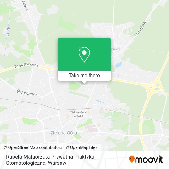 Rapeła Małgorzata Prywatna Praktyka Stomatologiczna map