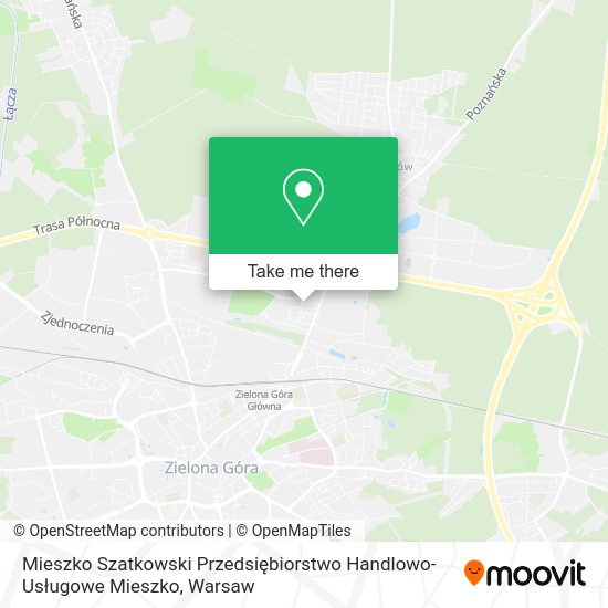 Mieszko Szatkowski Przedsiębiorstwo Handlowo-Usługowe Mieszko map