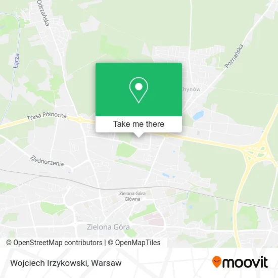 Карта Wojciech Irzykowski