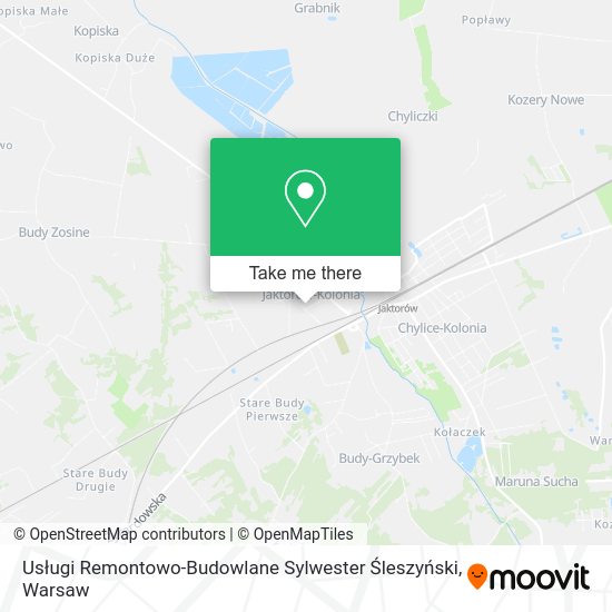 Usługi Remontowo-Budowlane Sylwester Śleszyński map