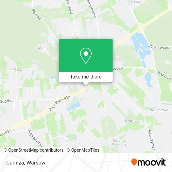 Camiza map