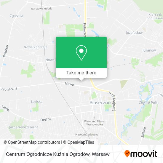 Centrum Ogrodnicze Kuźnia Ogrodów map