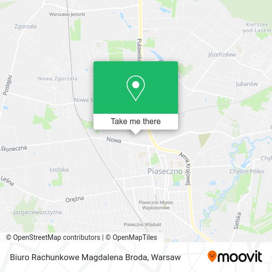 Biuro Rachunkowe Magdalena Broda map