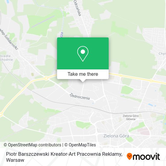 Piotr Barszczewski Kreator-Art Pracownia Reklamy map