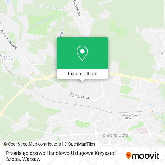 Przedsiębiorstwo Handlowo-Usługowe Krzysztof Szopa map