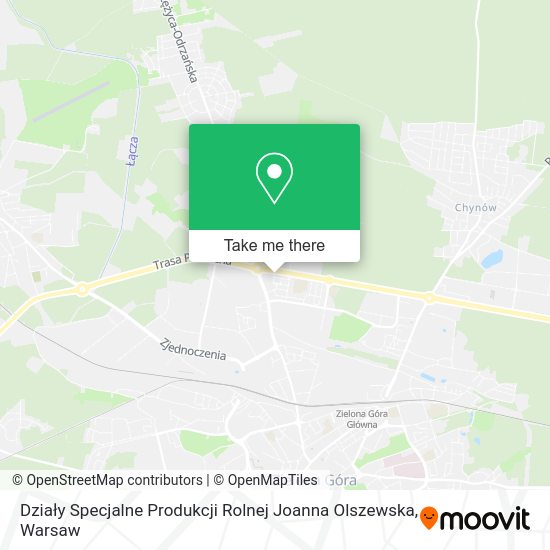 Działy Specjalne Produkcji Rolnej Joanna Olszewska map