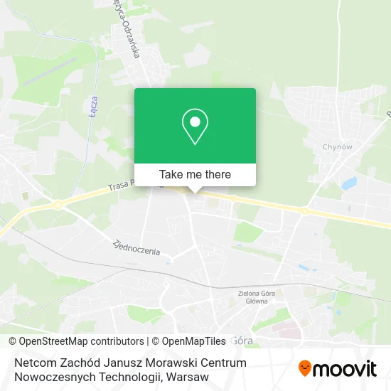 Карта Netcom Zachód Janusz Morawski Centrum Nowoczesnych Technologii