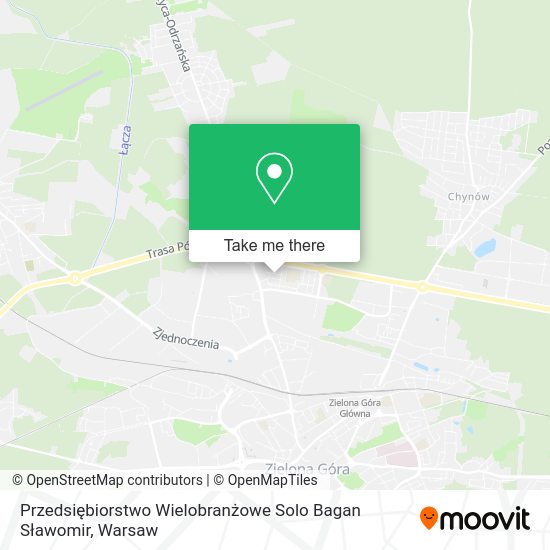 Przedsiębiorstwo Wielobranżowe Solo Bagan Sławomir map