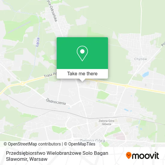 Przedsiębiorstwo Wielobranżowe Solo Bagan Sławomir map