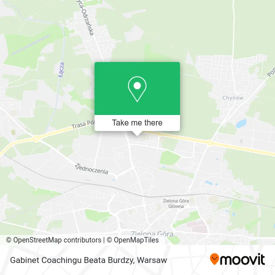 Gabinet Coachingu Beata Burdzy map
