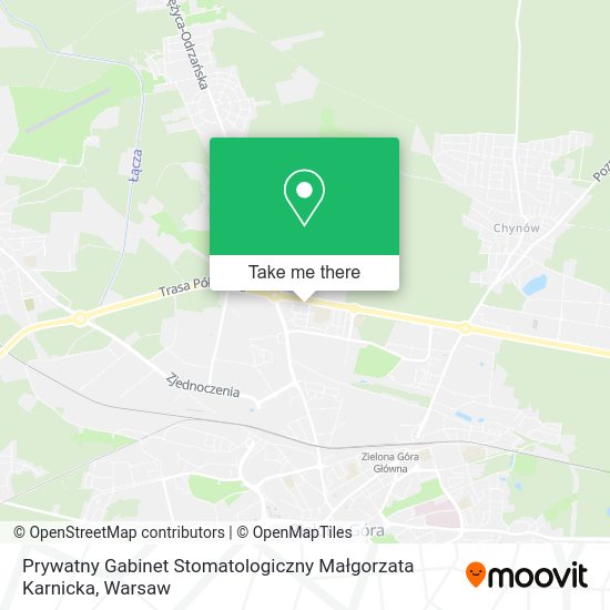 Prywatny Gabinet Stomatologiczny Małgorzata Karnicka map