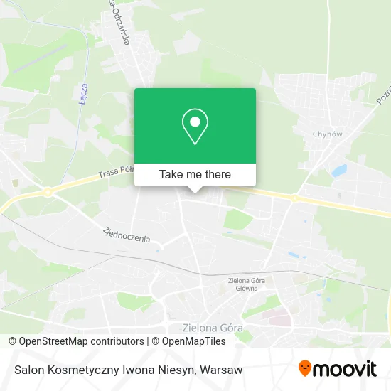 Карта Salon Kosmetyczny Iwona Niesyn