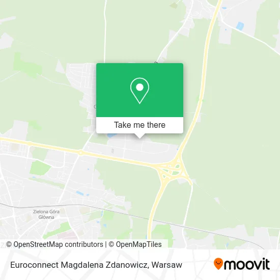 Euroconnect Magdalena Zdanowicz map