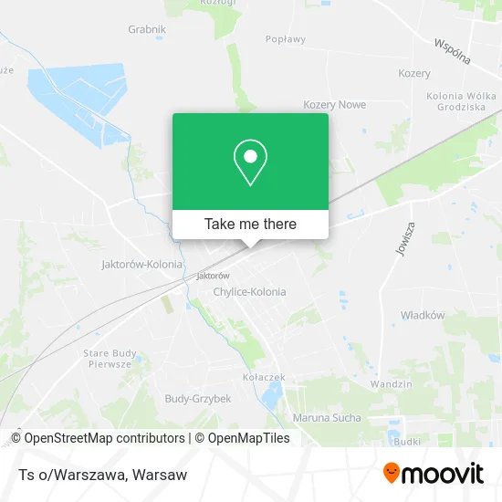 Ts o/Warszawa map