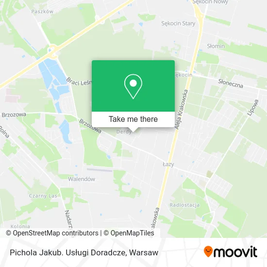 Pichola Jakub. Usługi Doradcze map