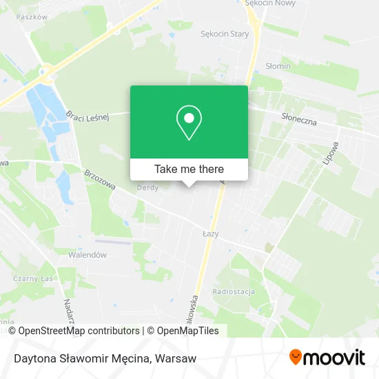 Daytona Sławomir Męcina map