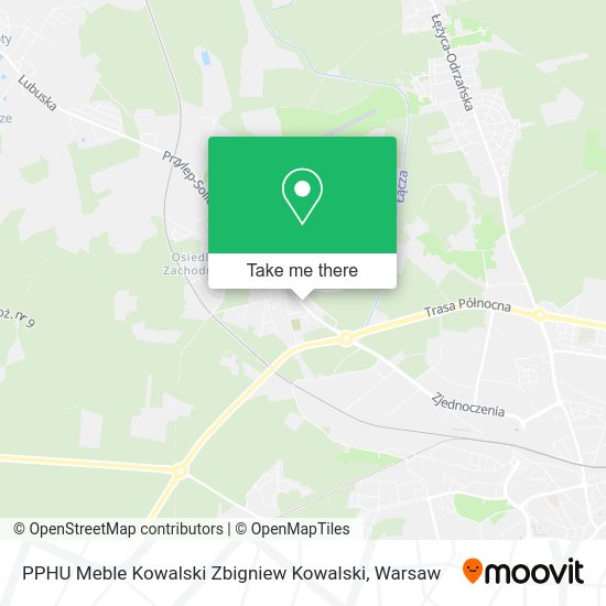 PPHU Meble Kowalski Zbigniew Kowalski map