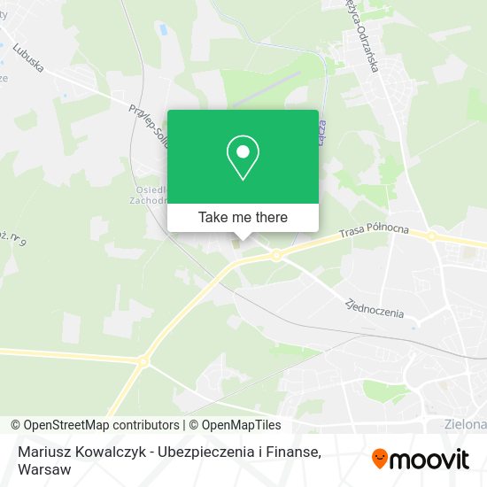 Mariusz Kowalczyk - Ubezpieczenia i Finanse map