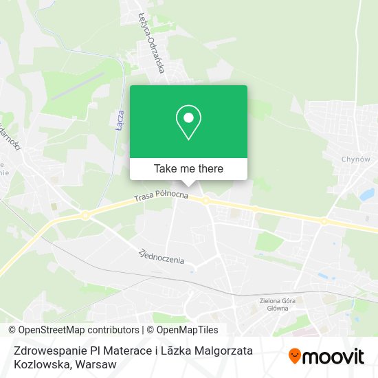 Zdrowespanie Pl Materace i Lãzka Malgorzata Kozlowska map