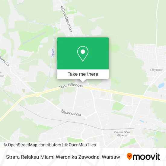 Карта Strefa Relaksu Miami Weronika Zawodna