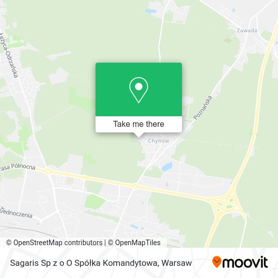 Sagaris Sp z o O Spółka Komandytowa map