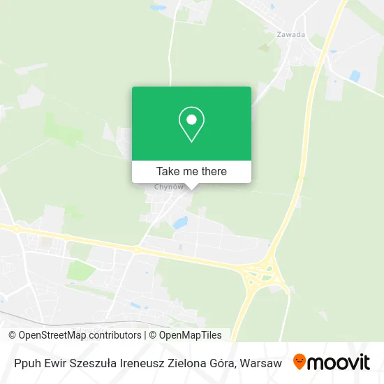 Ppuh Ewir Szeszuła Ireneusz Zielona Góra map