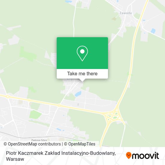 Piotr Kaczmarek Zakład Instalacyjno-Budowlany map