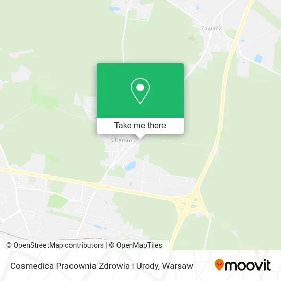 Карта Cosmedica Pracownia Zdrowia i Urody
