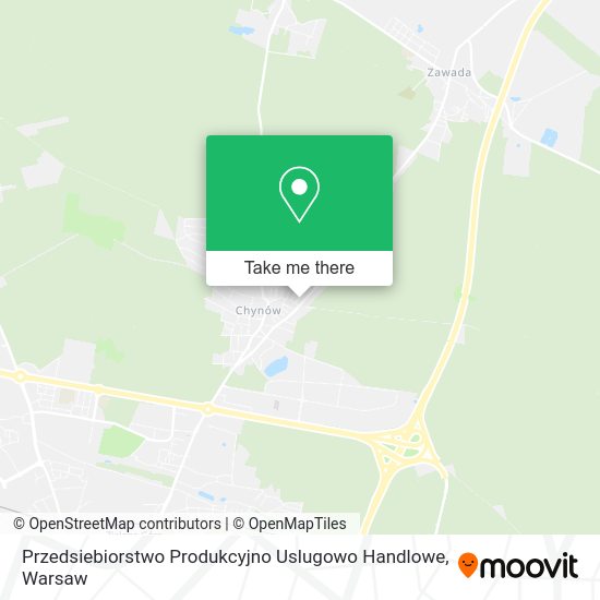 Przedsiebiorstwo Produkcyjno Uslugowo Handlowe map